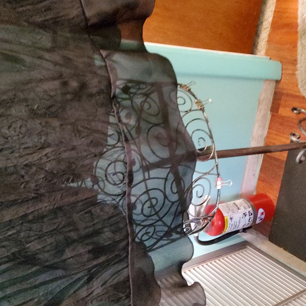 Sheer Ruffled  Cover Up - Picture 4 of 6